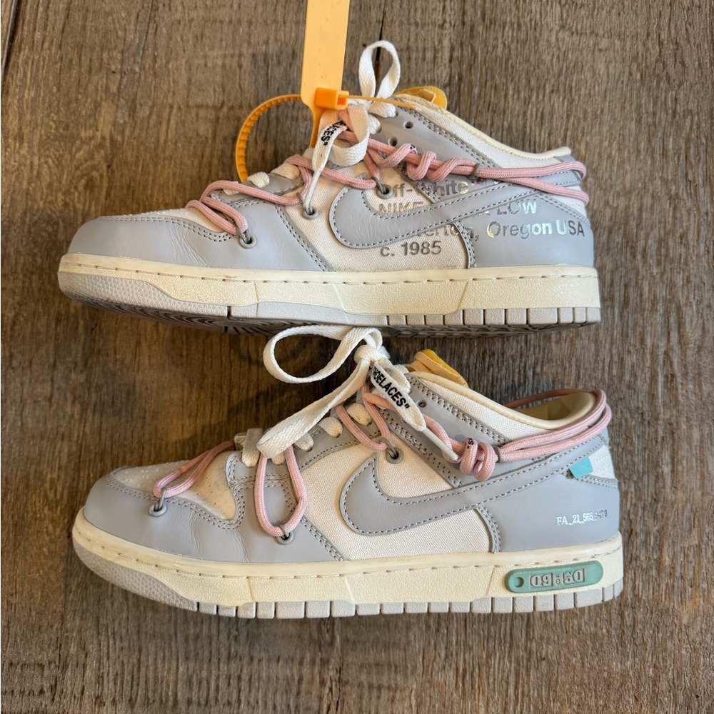 OFF-WHITE X Nike DUNK LOW 'LOT 09 OF 50